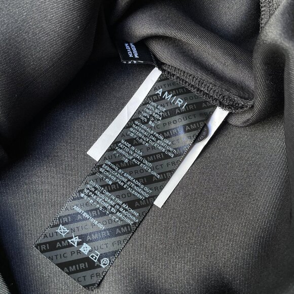 AMIRI MEN NWT CASUAL SILK SHIRT SET SIZE:XLARGE - Picture 9 of 9